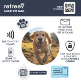 Smart Pet Tag - BLUE  - NEW